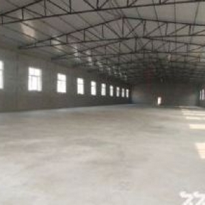 于洪区红旗台石材城附近新厂房1200平加3500平出租，举架