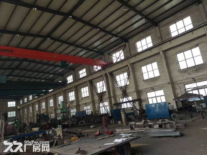 于洪永强工业园厂房1200平，厂房砖混结构吊车32吨，10吨，动力电400千瓦，
