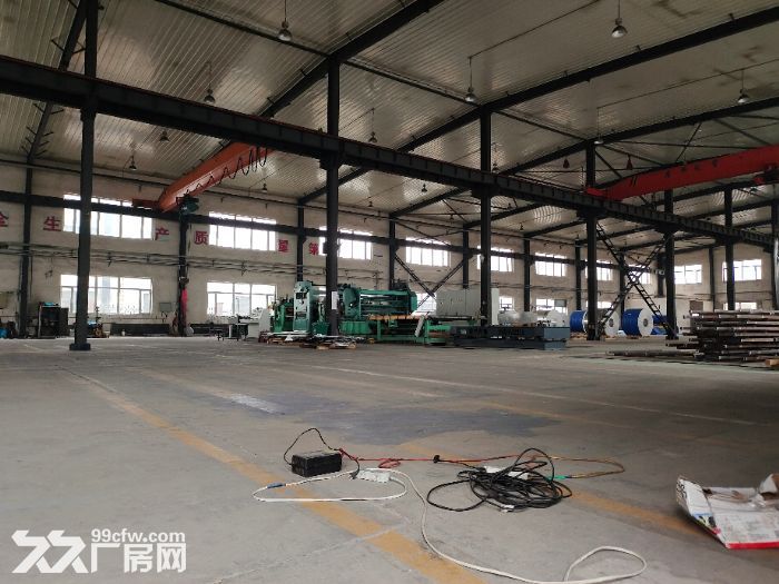 于洪五金工业园2600平，厂房举架12米吊车10/5吨，电200千瓦，办公三层-图2